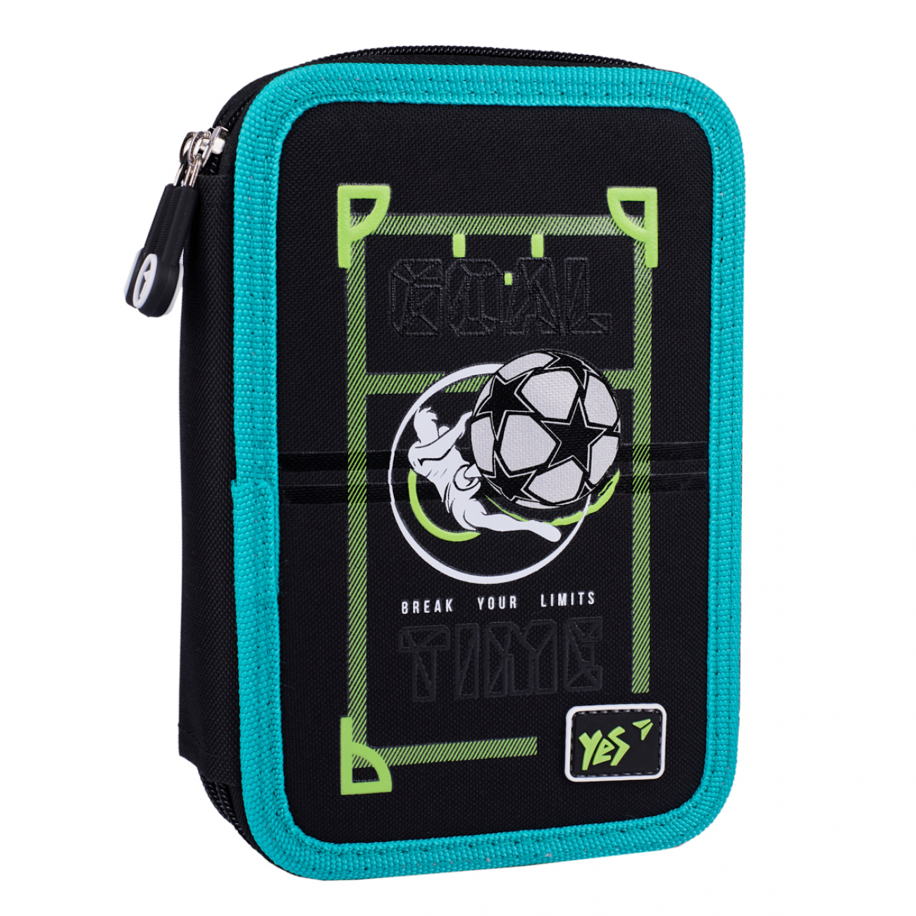 Пенал твердий YES HP-01 "Football Game" подвійний, 533641