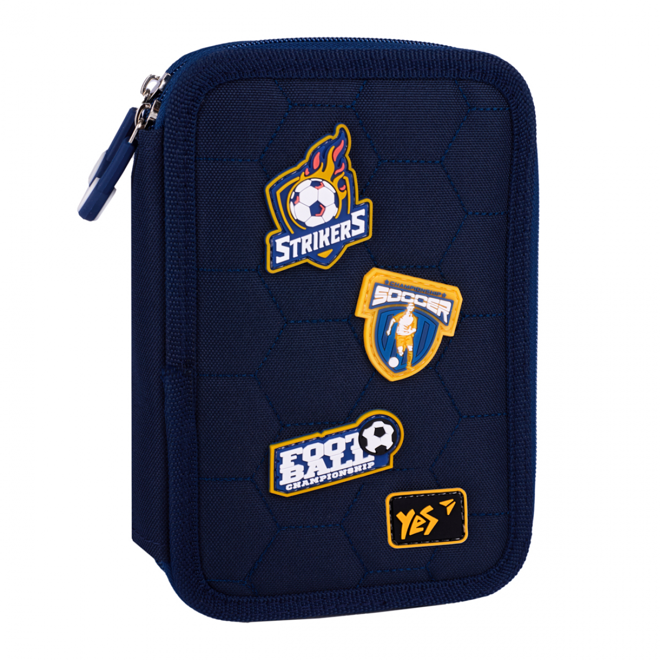 Пенал твердий YES HP-01 "Football Gamer" подвійний, 533642
