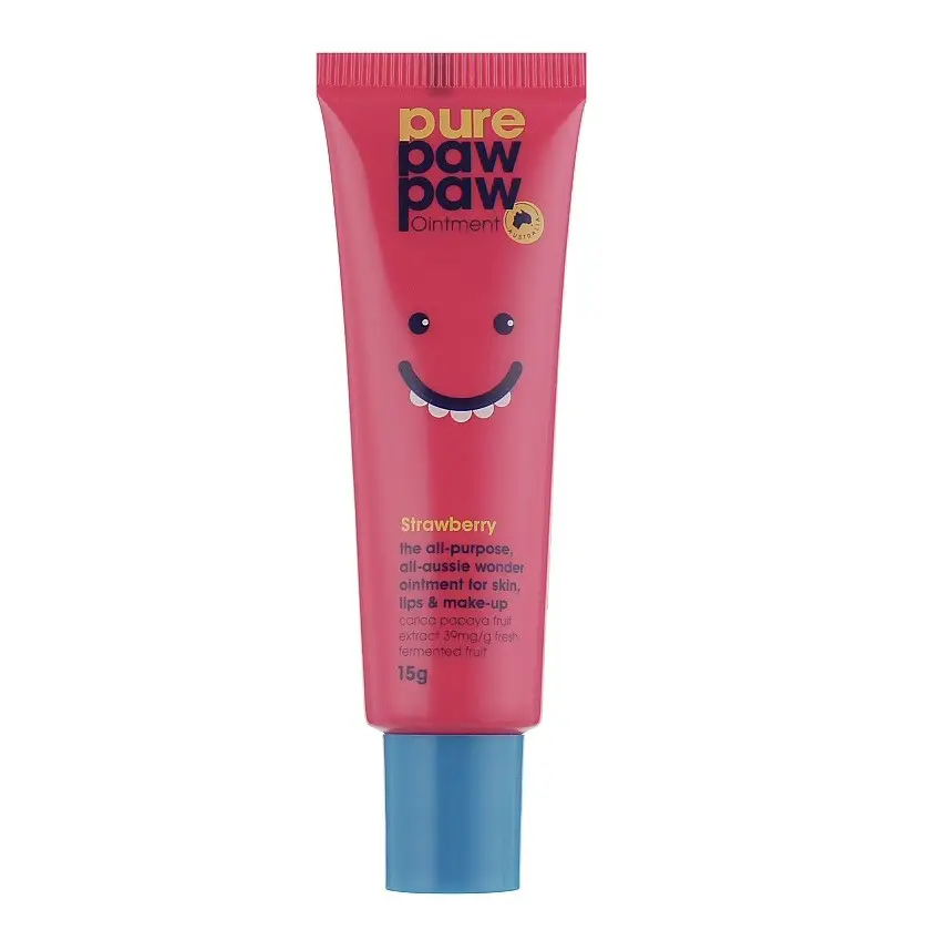 Відновлюючий бальзам для губ Pure Paw Paw Strawberry 15 г