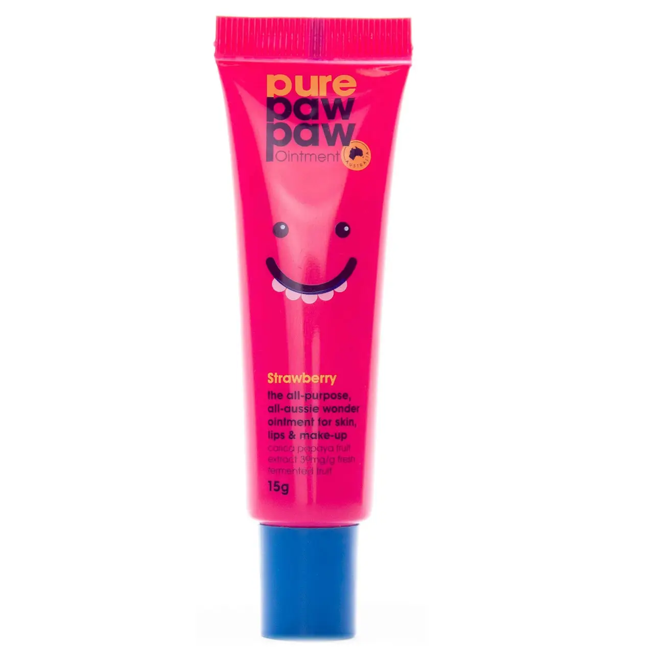 Відновлюючий бальзам для губ Pure Paw Paw Strawberry 15 г 1