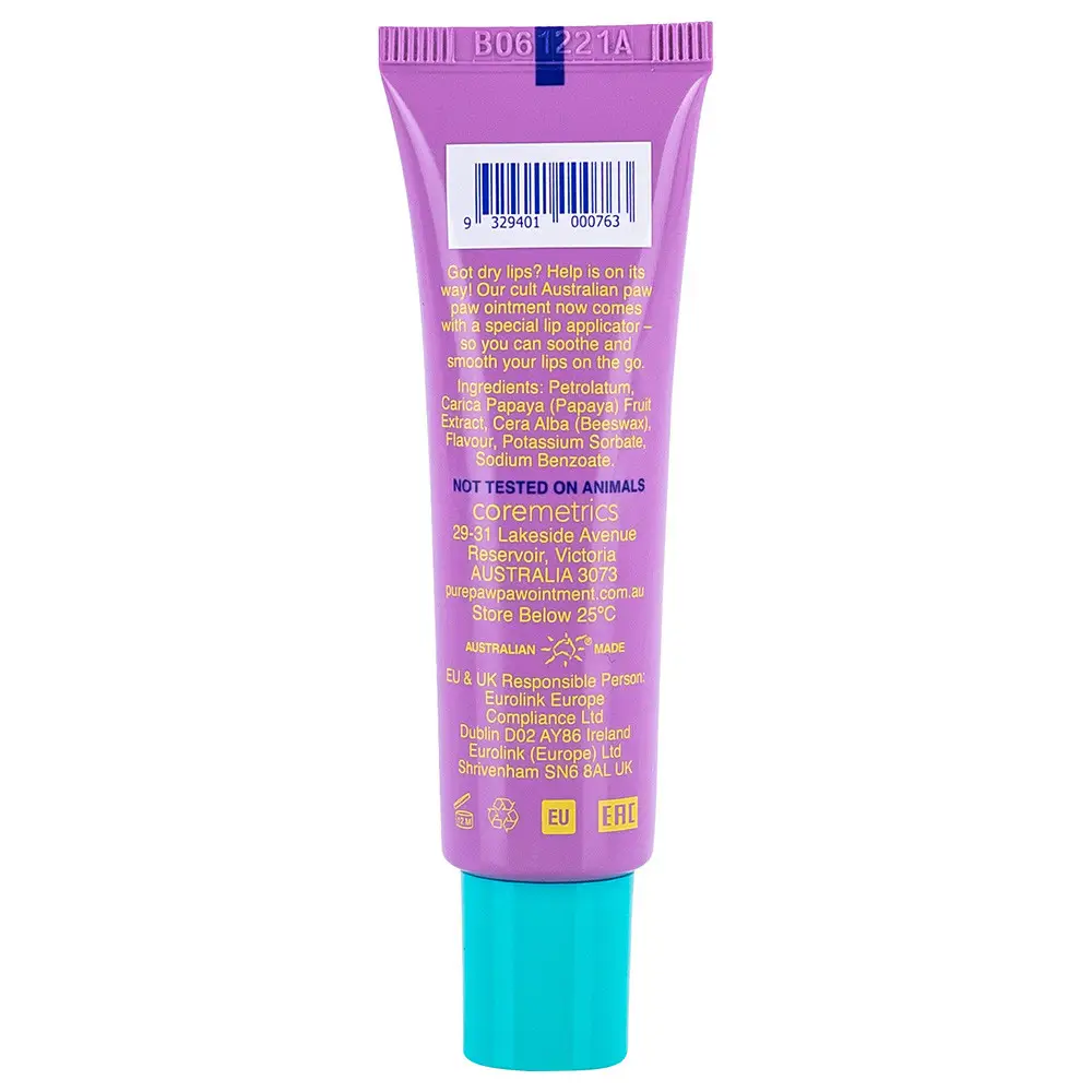 Відновлюючий бальзам для губ Pure Paw Paw Blackcurrant 15 г 1