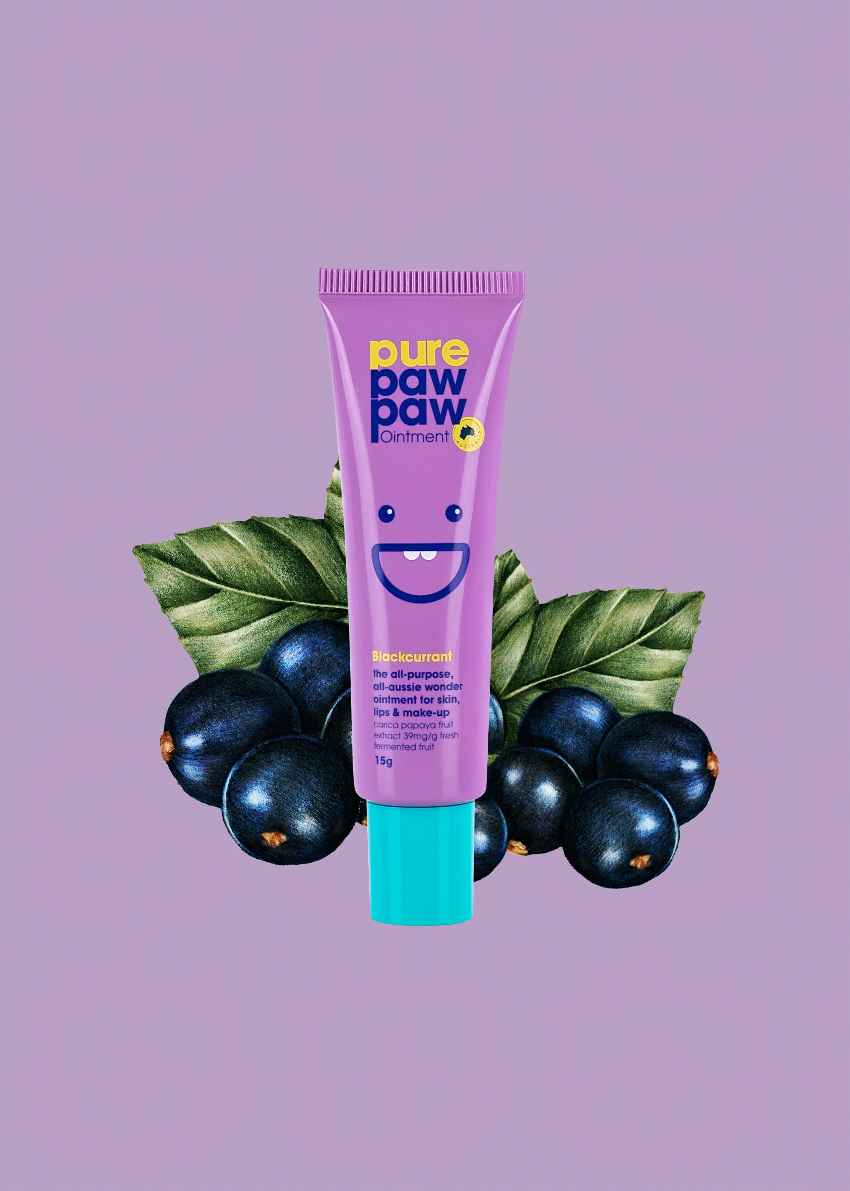 Відновлюючий бальзам для губ Pure Paw Paw Blackcurrant 15 г 3