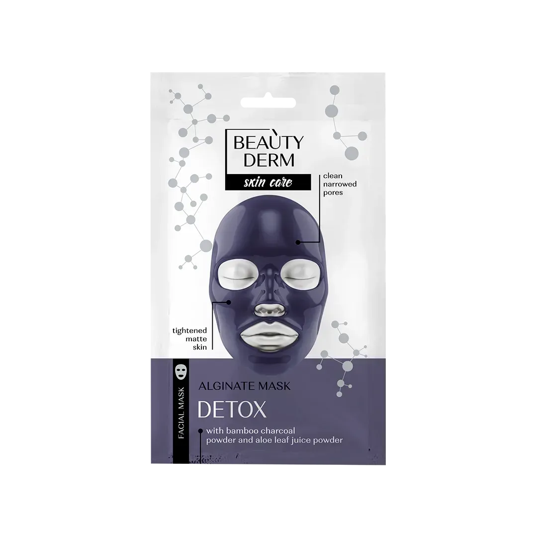 Альгінатна чорна маска "Detox" BEAUTYDERM, 20 мл