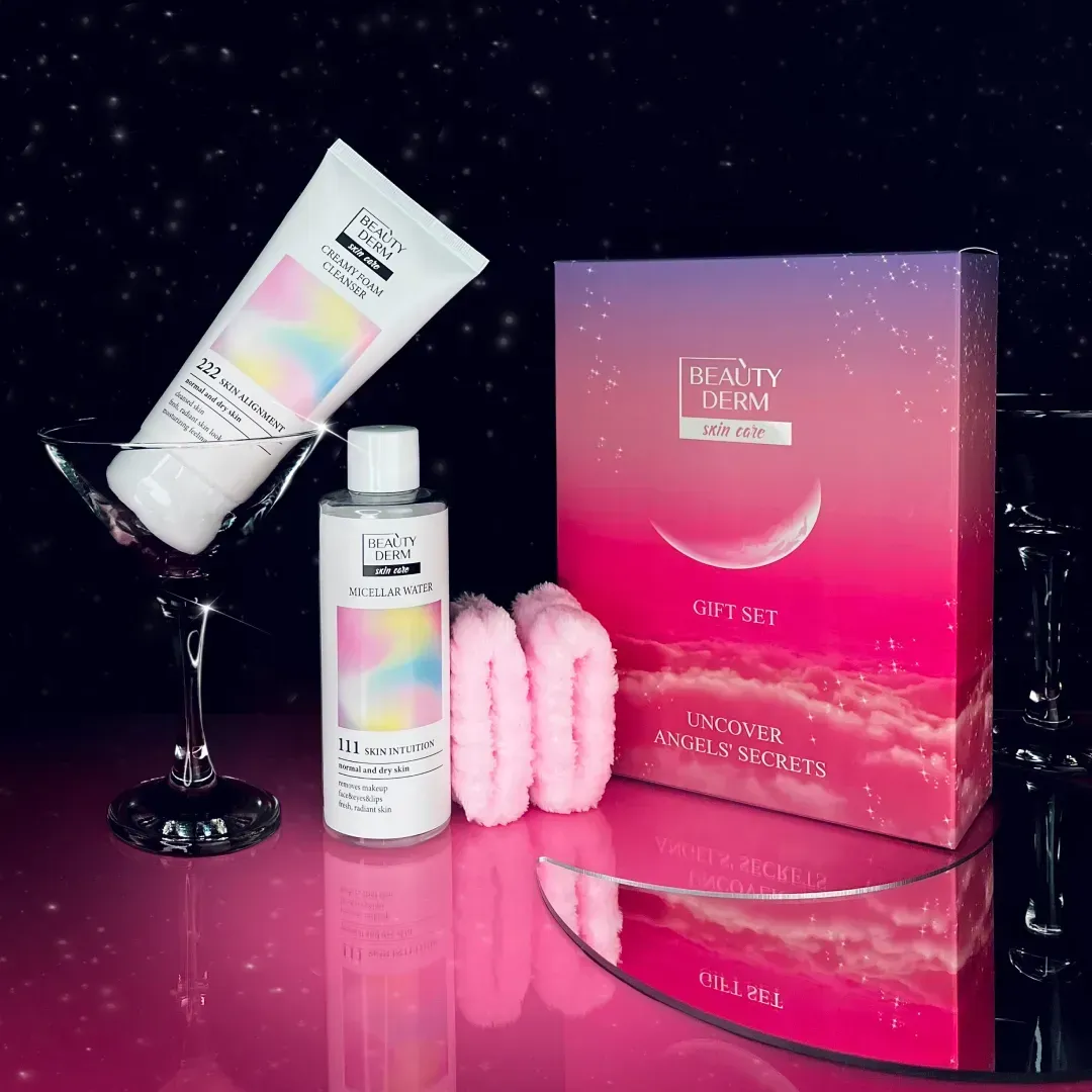 Подарунковий набір для догляду за обличчям Ready?Glow! BEAUTYDERM 1
