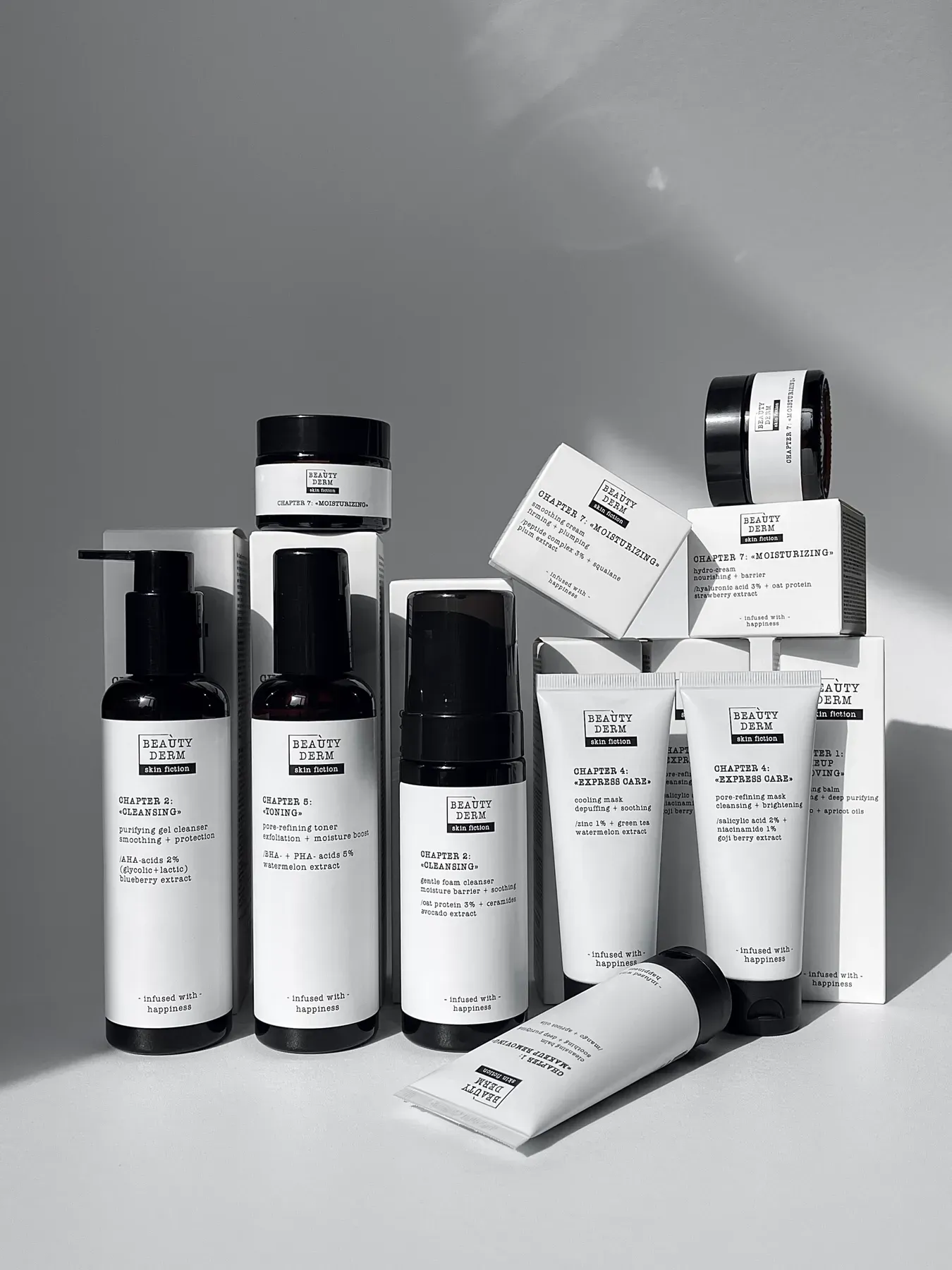 Розгладжуючий крем Skin Fiction з пептидами та сливою BEAUTYDERM, 50 мл 2
