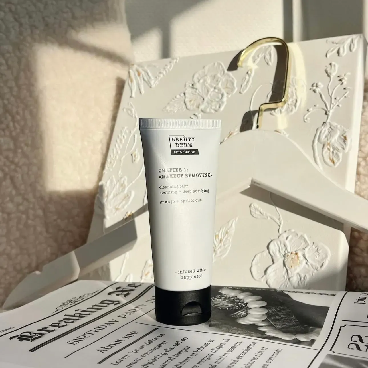 Очищаючий бальзам Skin Fiction з оліями манго та абрикосу BEAUTYDERM, 50 мл 4