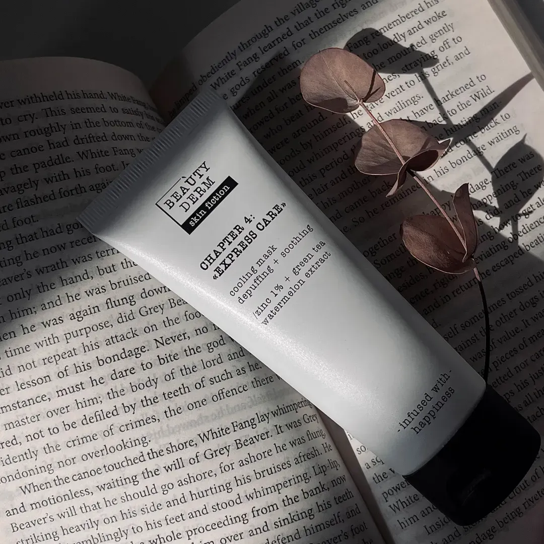 Маска oxoлоджуюча Skin Fiction з цинком та зеленим чаєм BEAUTYDERM, 75 г 1
