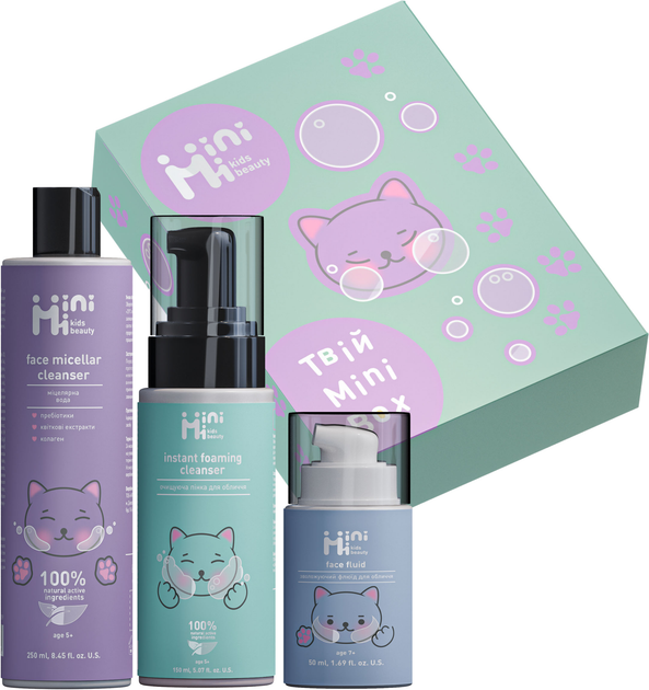 Набір для обличчя Mini Box MiniMi, 400 мл, 8244