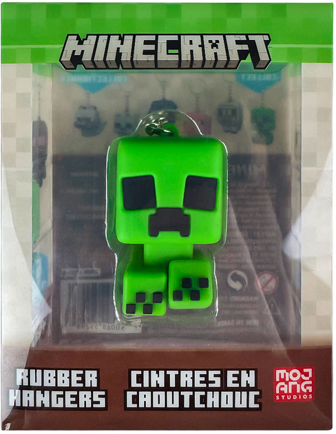 Резиновая фигурка с подвеской Minecraft, JTMIN-35201-2 5