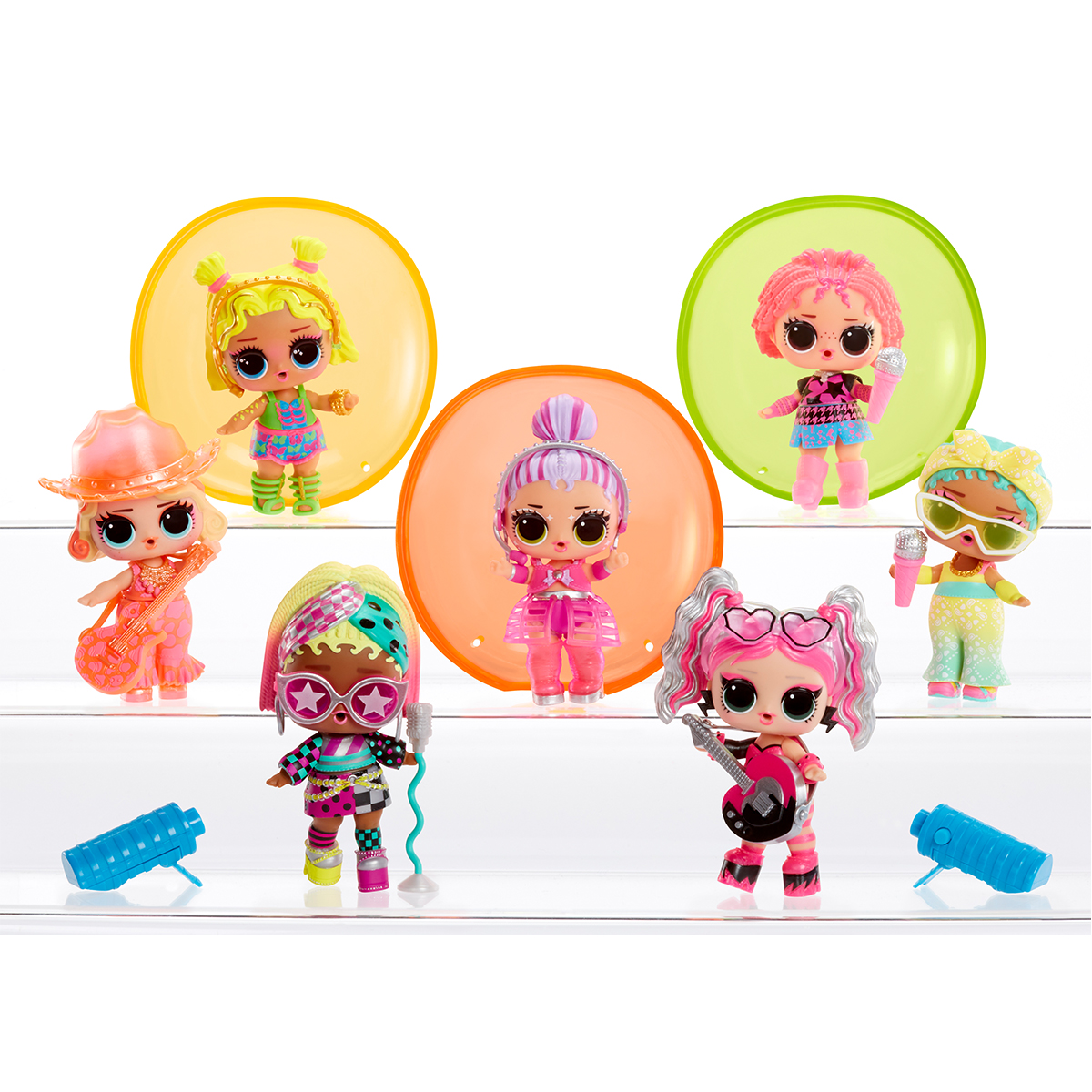 Набор игровой с куклой L.O.L. Surprise! серии "Neon Pop" - Звездочки (в ассорт., в диспл.), 120674 5