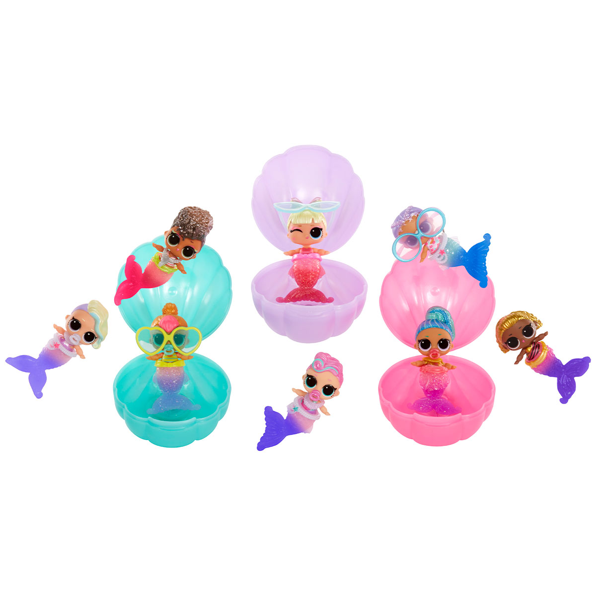 Набор игровой с куклой L.O.L. Surprise! серии "Mermaids" - Русалочки-сестрички (в ассорт., в диспл.), 515760 7