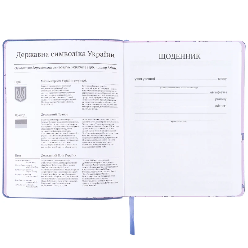 Щоденник шкільний, м`яка обкл. PU, HK, HK25-283 3