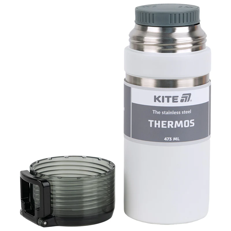 Термос Kite 473 мл., білий, K25-320-1 1