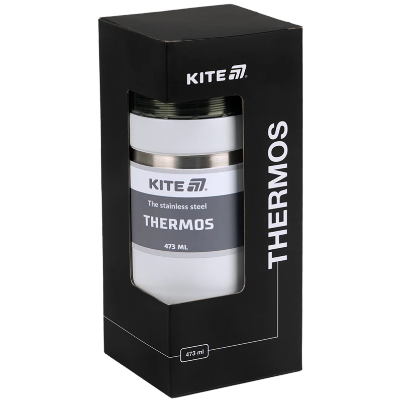 Термос Kite 473 мл., білий, K25-320-1 3