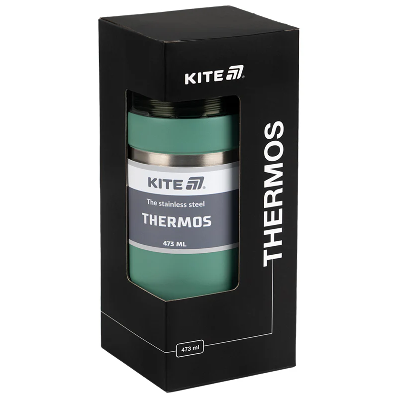 Термос Kite 473 мл., зелений, K25-320-2 3