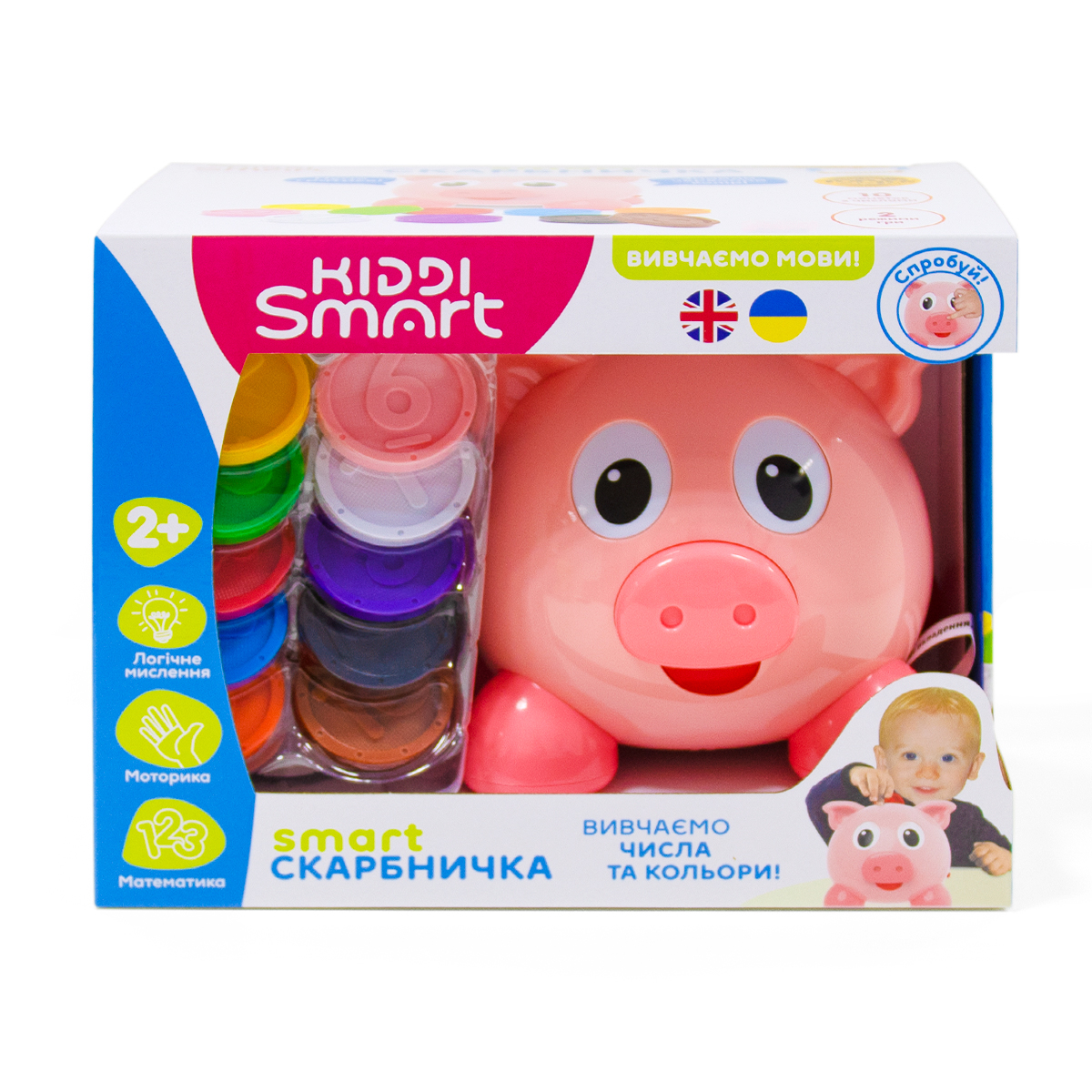 Интерактивная двуязычная обучающая игрушка - Smart-Книжка, украинский и английский, 208441 11