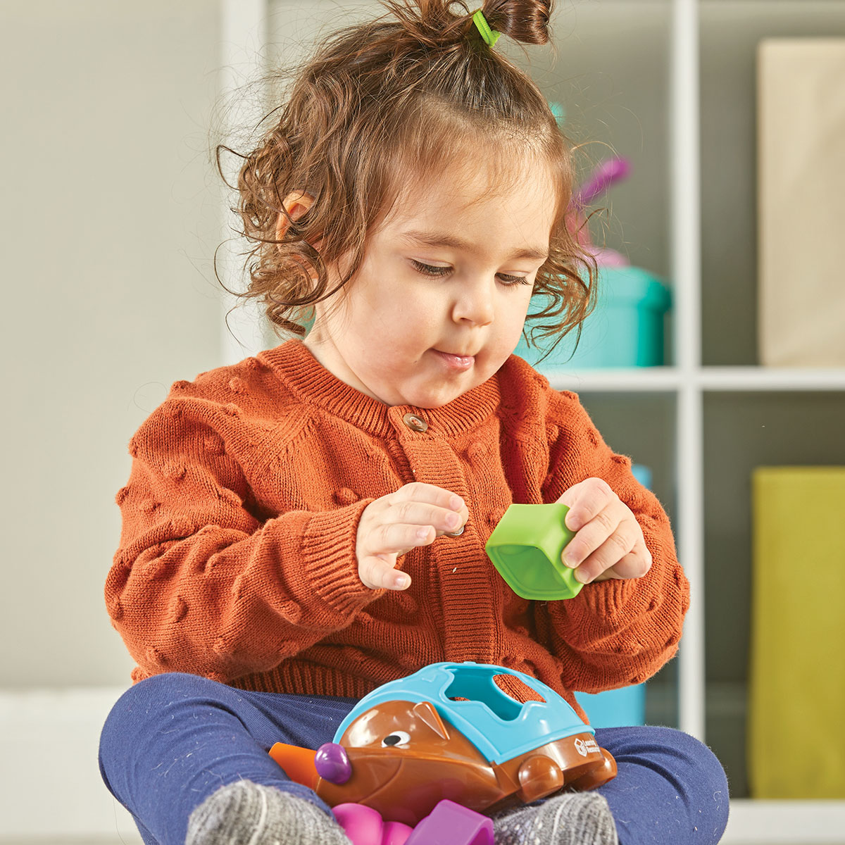 Обучающий игровой набор Learning Resources Spike The Fine Motor Hedgehog™ - POP-IT Сортер Ежик, LER9118 3