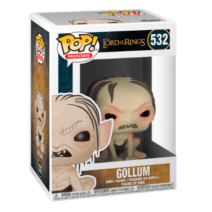 Фігурка Funko Pop! серії "Lord of the Rings/Hobbit S3" - Gollum w/Chase, 13559-PX-1TN 1