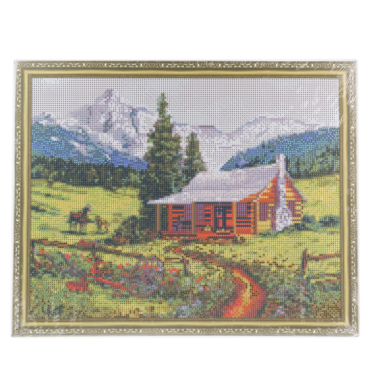 Алманая мозаика "У подножия гор" 40*50 см, IDEA2-CK446, ТМ "99IDEAS" 2