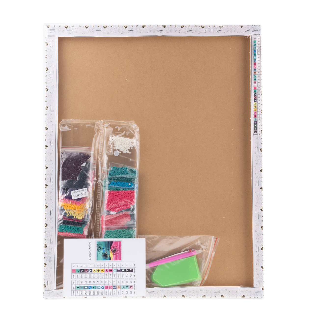 Алманая мозаика "Одуванчики" 40*50 см, IDEA2-CK6575, ТМ "99IDEAS" 3