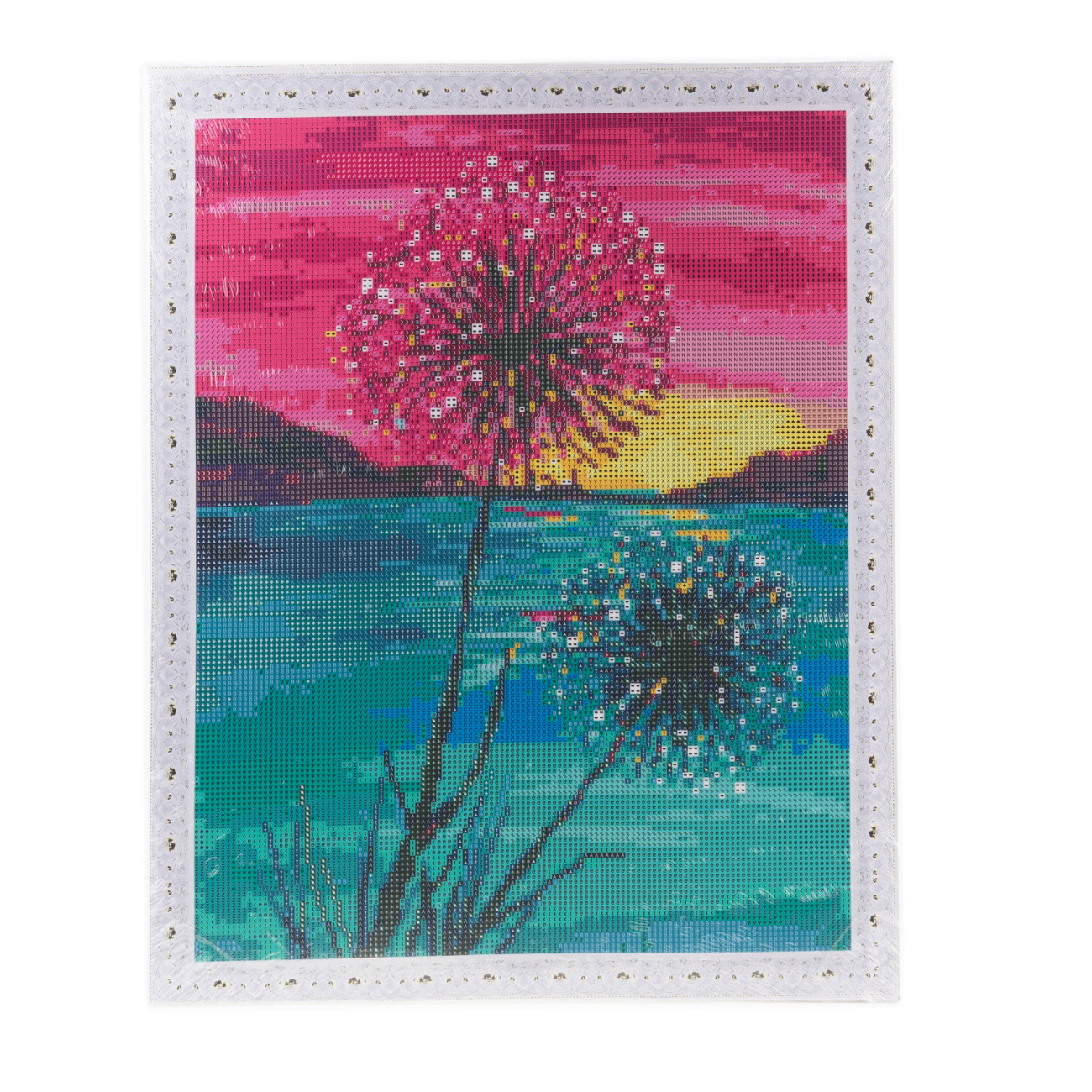Алманая мозаика "Одуванчики" 40*50 см, IDEA2-CK6575, ТМ "99IDEAS" 2