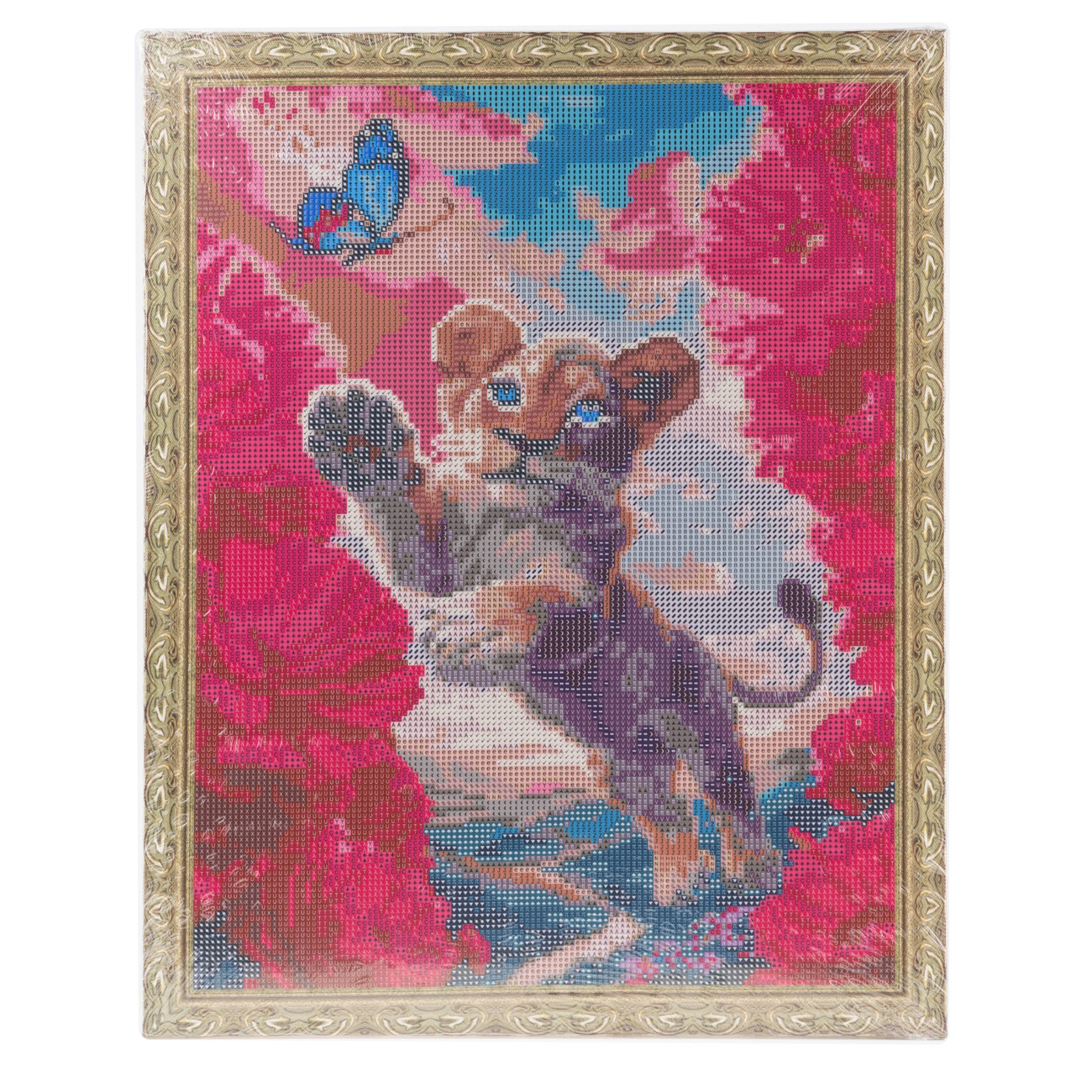Алманая мозаика "Львенок" 40*50 см, IDEA2-CK6556, ТМ "99IDEAS" 2