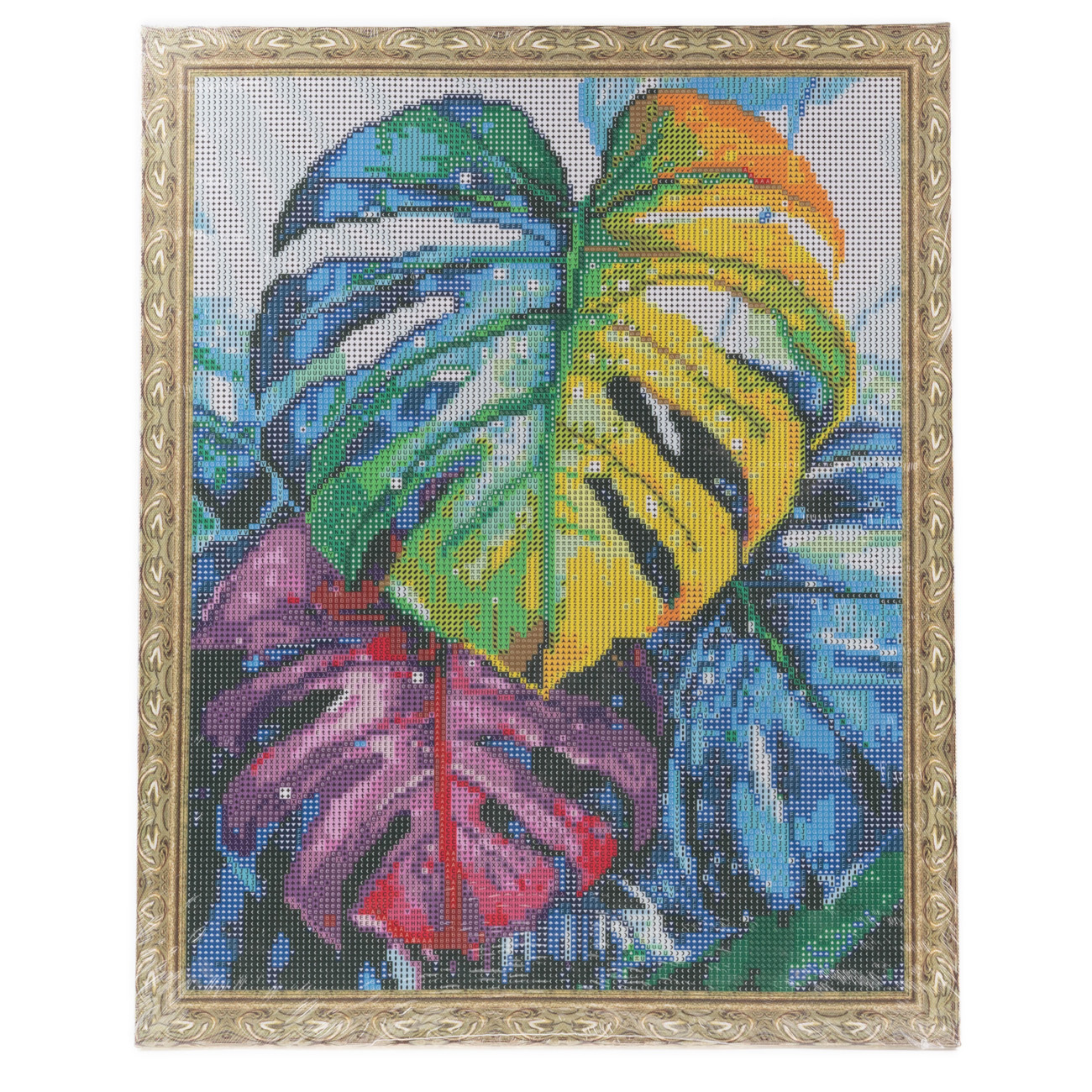 Алманая мозаика "Монстера" 40*50 см, IDEA2-CK6531, ТМ "99IDEAS" 2