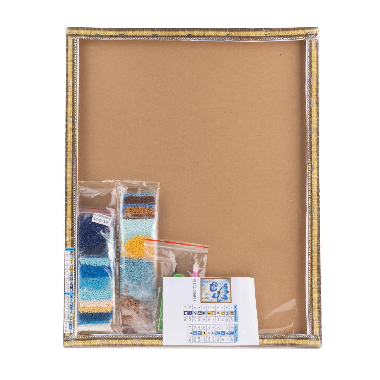 Алманая мозаика "Голубой витраж" 40*50 см, IDEA2-CK6524, ТМ "99IDEAS" 3