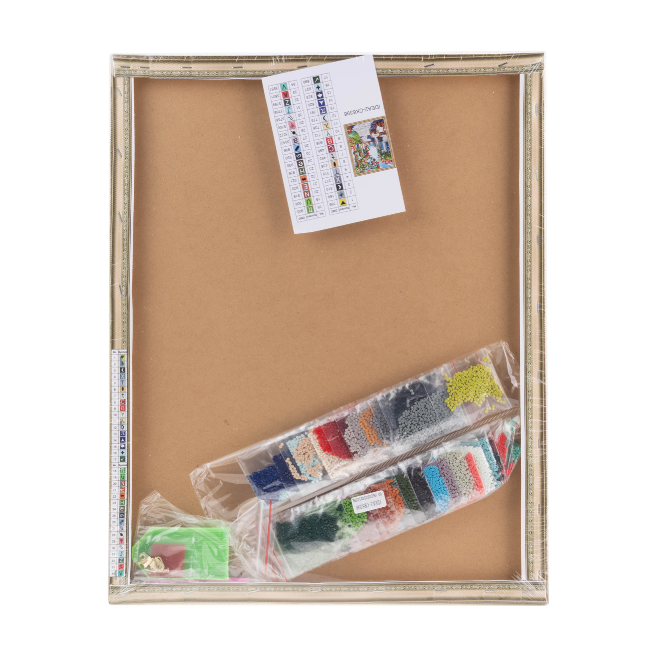 Алманая мозаика "Улочка из кафе у моря" 40*50 см, IDEA2-CK6396, ТМ "99IDEAS" 3