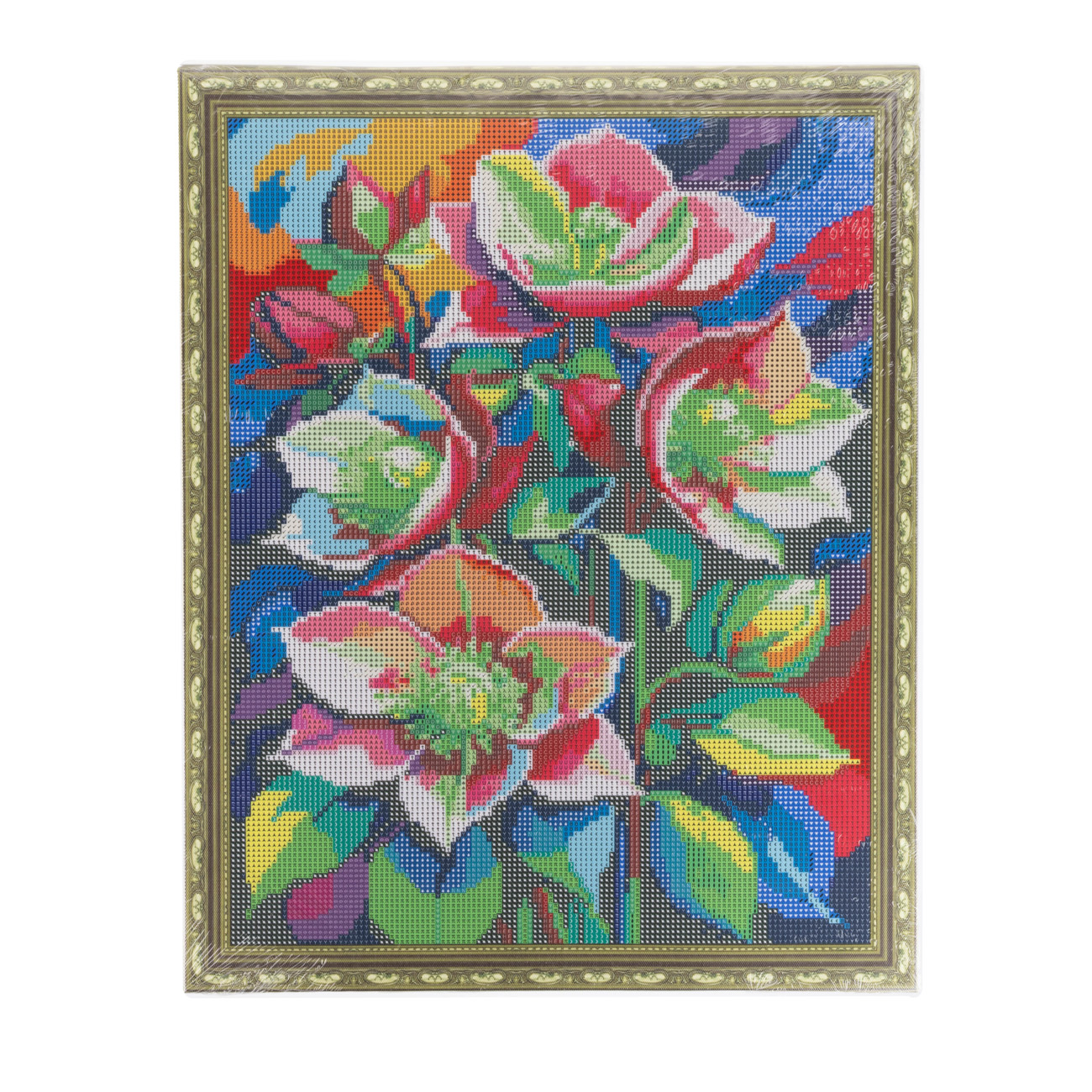Алманая мозаика "Цветы колокольчики" 40*50 см, IDEA2-CK6571, ТМ "99IDEAS" 2