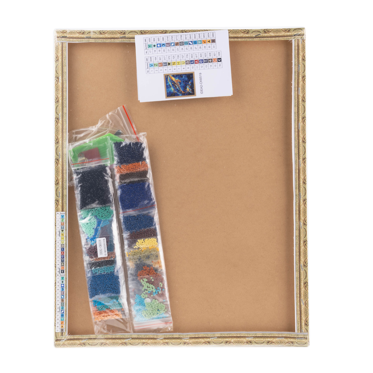 Алманая мозаика "Касатка" 40*50 см, IDEA2-CK6519, ТМ "99IDEAS" 3