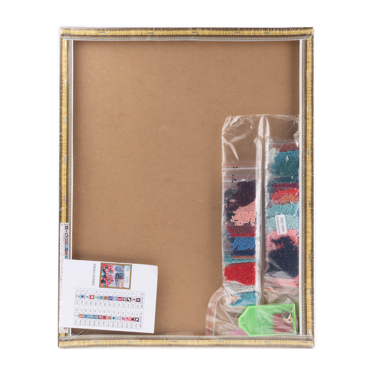 Алманая мозаика "Место тюльпанов" 40*50 см, IDEA2-CK5865, ТМ "99IDEAS" 3