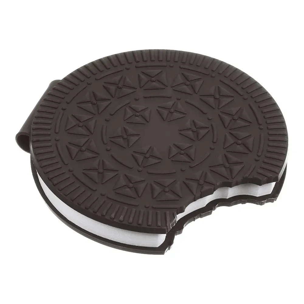 Блокнот 90*90 мм 80 л "Chocolate cookie", нелин., ароматизированная Soft touch обл., ZB.12470-01