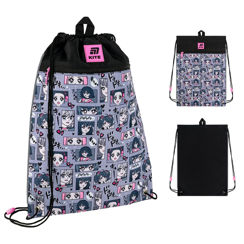 Сумка для взуття Kite 601M Anime Girl, K25-601M-9 1