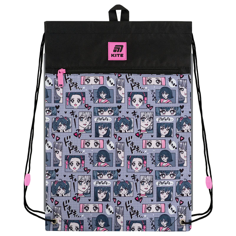 Сумка для взуття Kite 601M Anime Girl, K25-601M-9