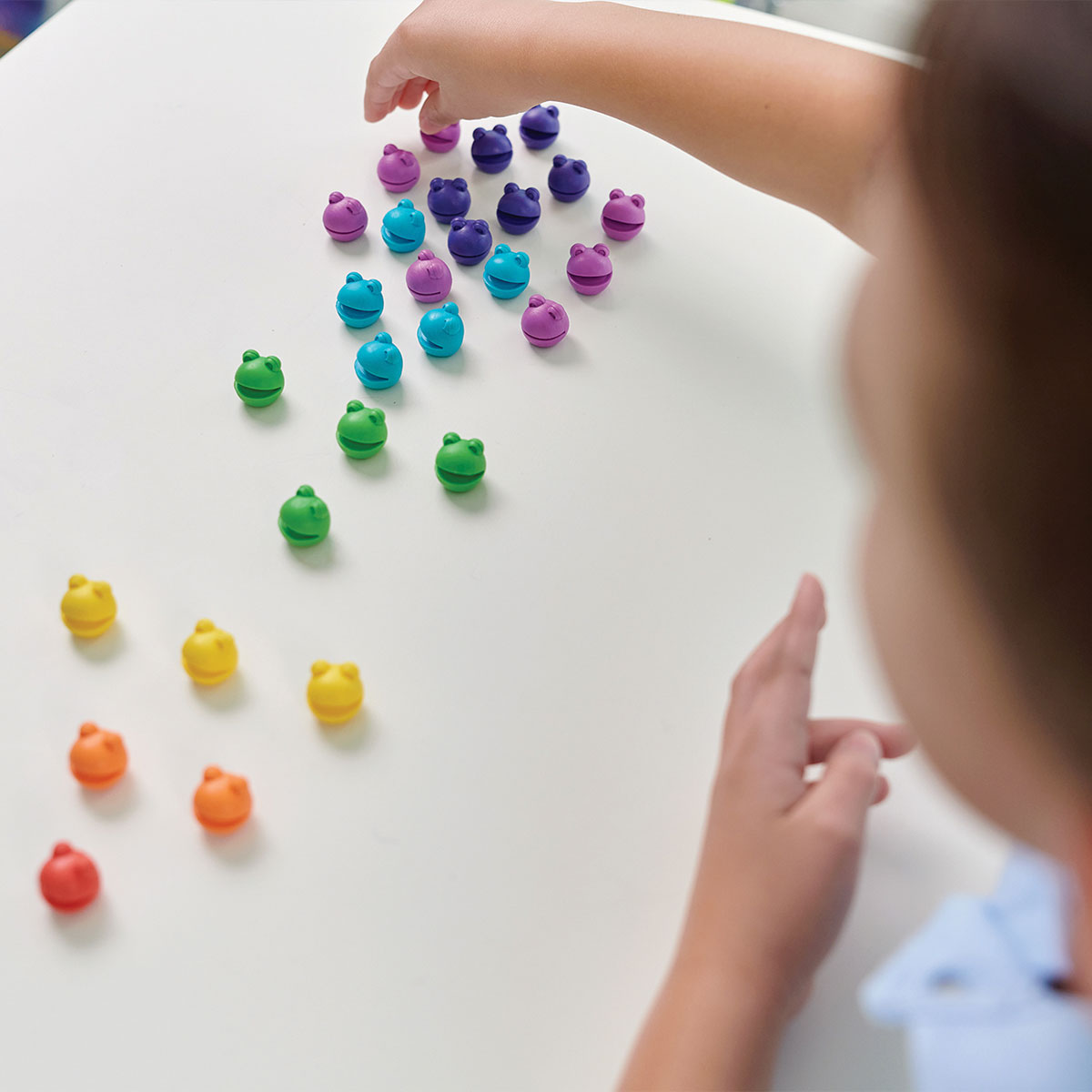 Игровой набор для обучения цифре Learning Resources серии "Numberblocks" - Веселые лягушки Numberblobs, HM94490-RU 4