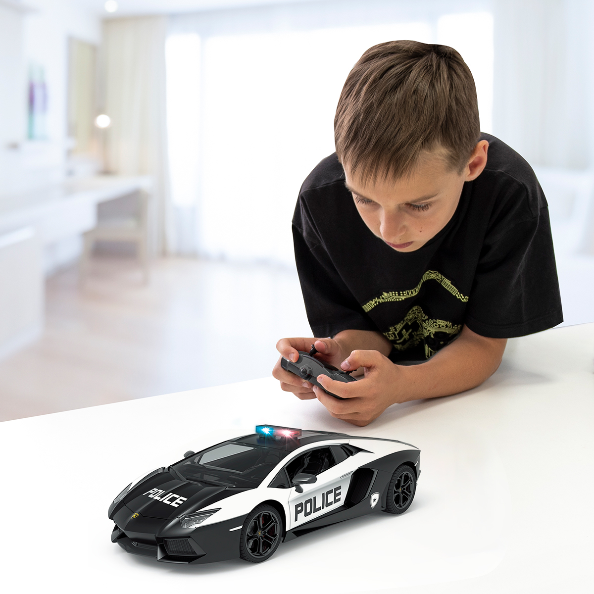 Автомобиль KS DRIVE на р/к - Lamborghini Aventador Police, 114GLPCWB 7