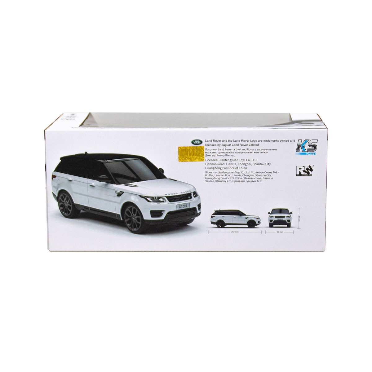 Автомобиль KS DRIVE на р/к - Land Rover Range Rover Sport, 124GRRW 10
