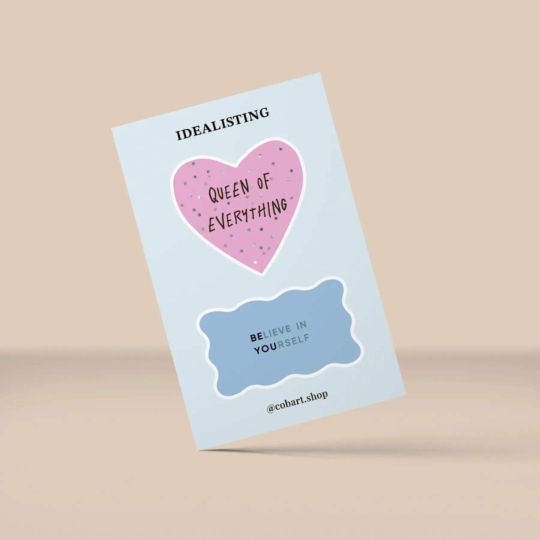 Стікерпак 3D А7 "Idealisting" Cobart