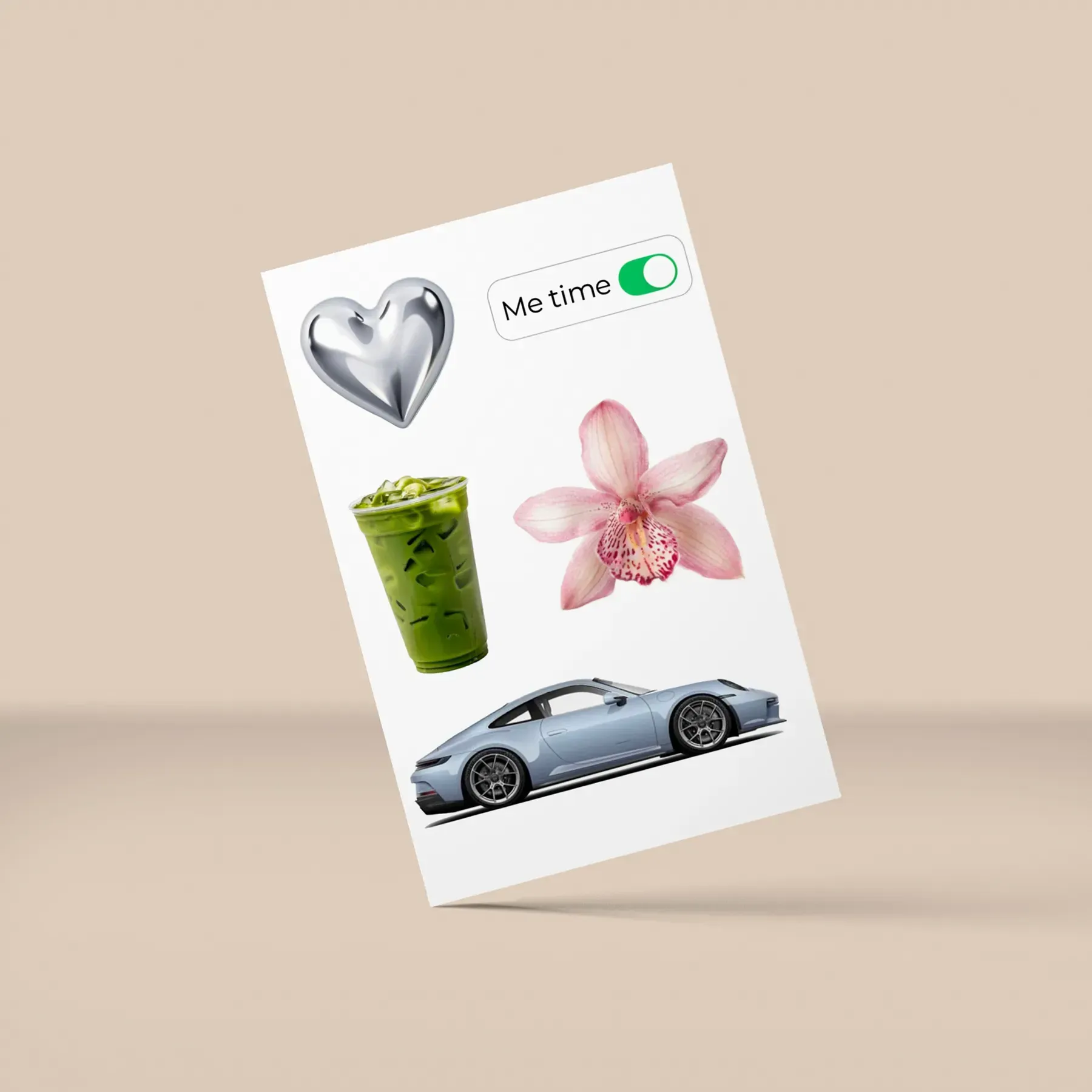 Стікерпак 3D А7 "Me time" Cobart