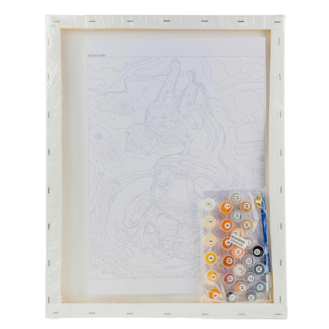 Картина по номерам "Олененок" 40*50 см, IDEA2-GX47059, ТМ "99IDEAS" 3