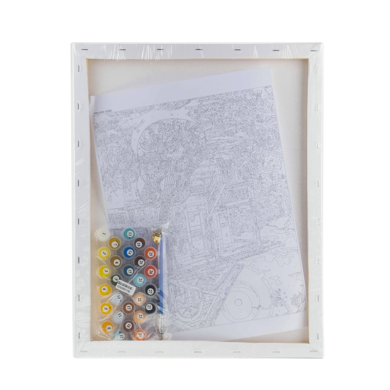 Картина по номерам "Дом гитариста" 40*50 см, IDEA2-GX47404, ТМ "99IDEAS" 3