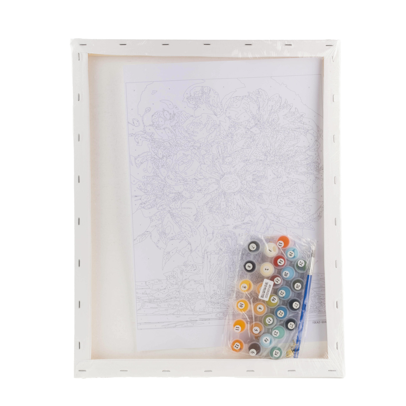 Картина по номерам "Оранжевый букет" 40*50 см, IDEA2-GX47464, ТМ "99IDEAS" 3