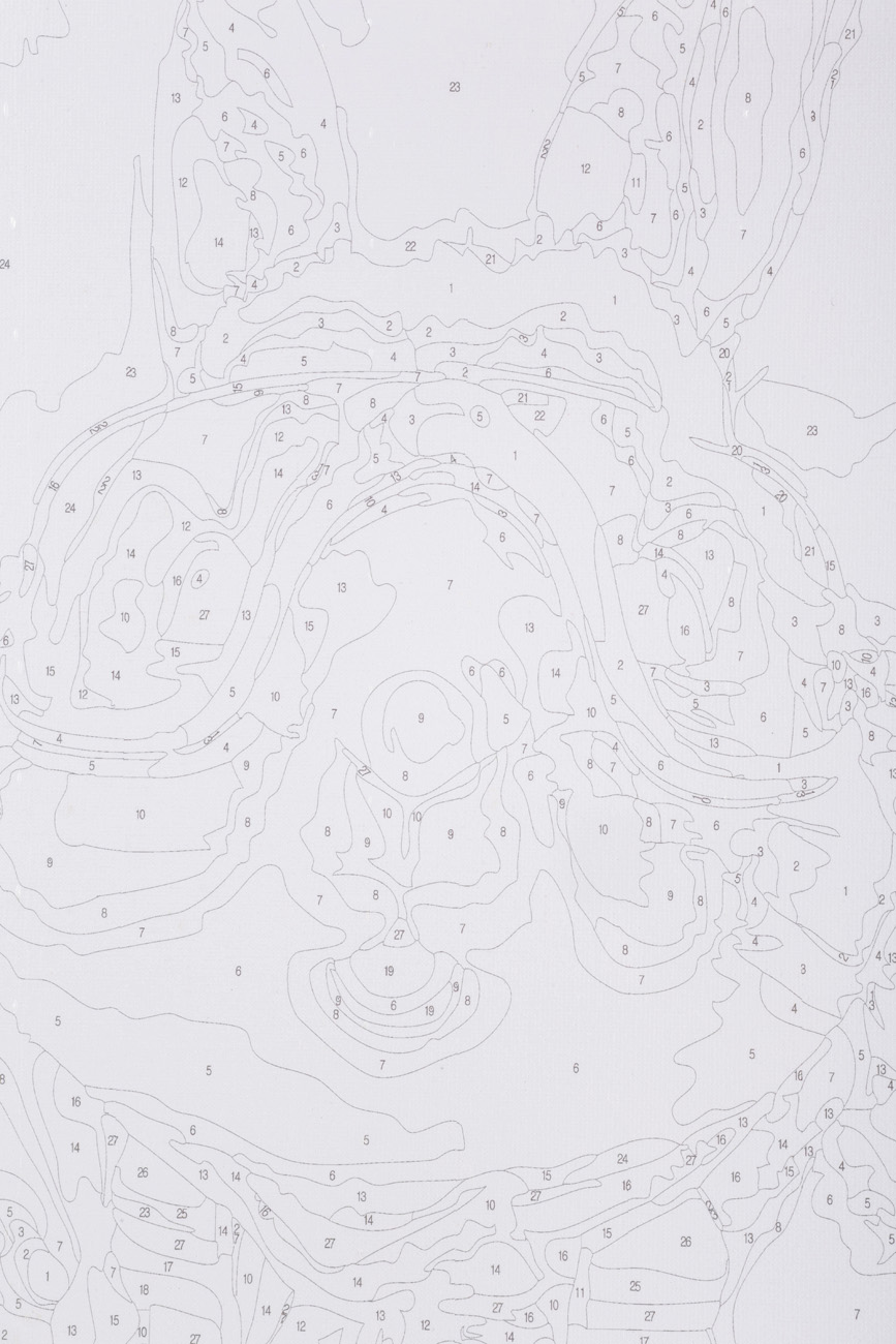 Картина по номерам "Кролик парашютист" 40*50 см, IDEA2-GX47521, ТМ "99IDEAS" 4