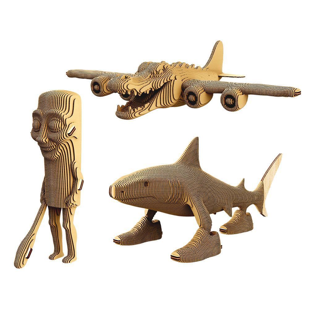 Картонний конструктор "Cartonic 3D Puzzle TRALALERO TRALALA & FRIENDS", CARTTRALALA