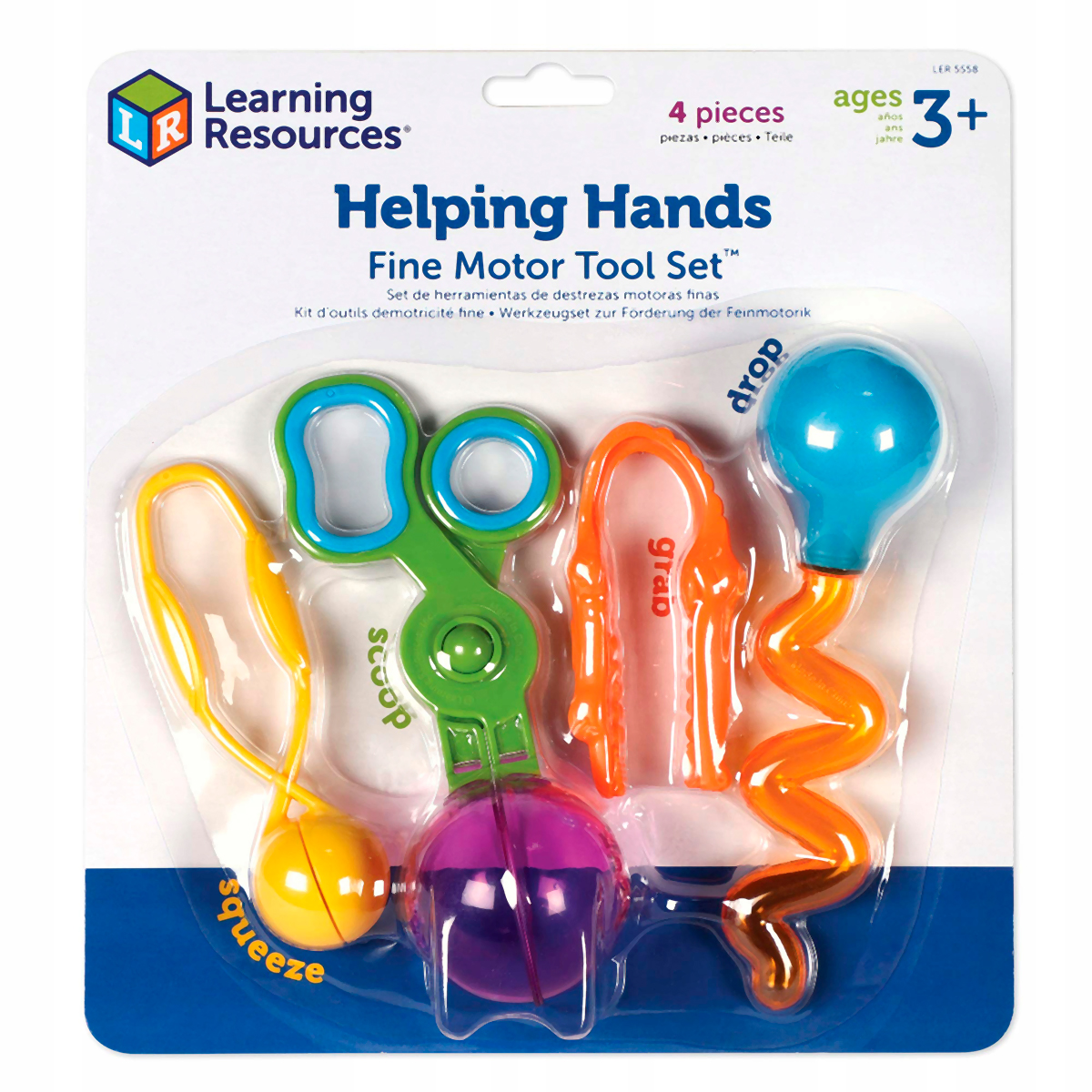 Игровой набор Learning Resources серии "Маленькие ручонки" - Веселые инструменты, LER5558