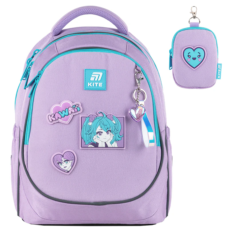 Набор рюкзак+пенал+сумка для обуви Kite 700 Kawaii Love, SET_K25-700M-6 3