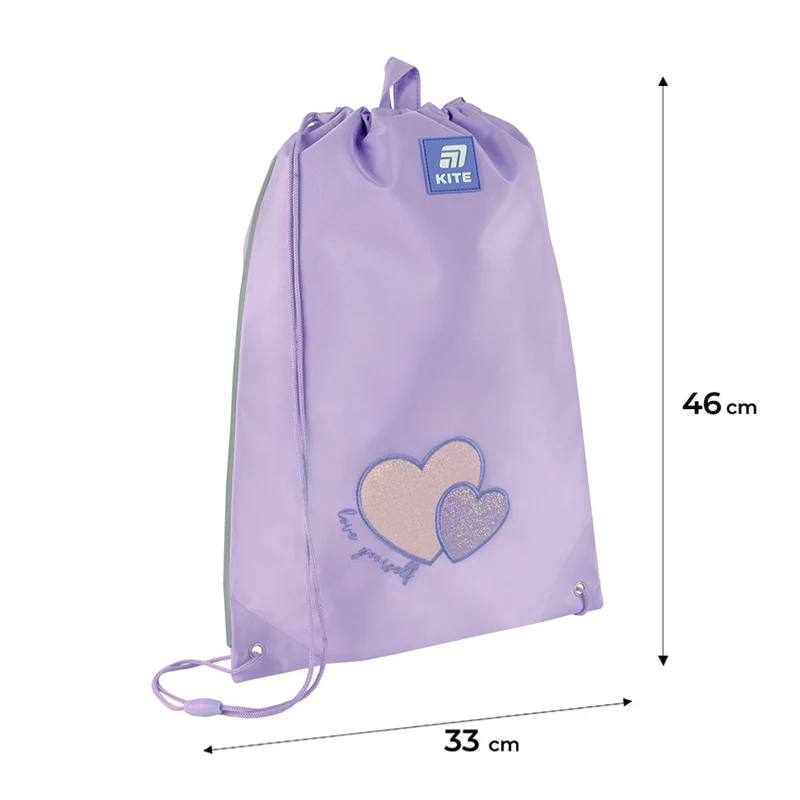 Набор рюкзак+пенал+сумка для обуви Kite 700 Kawaii Love, SET_K25-700M-6 17