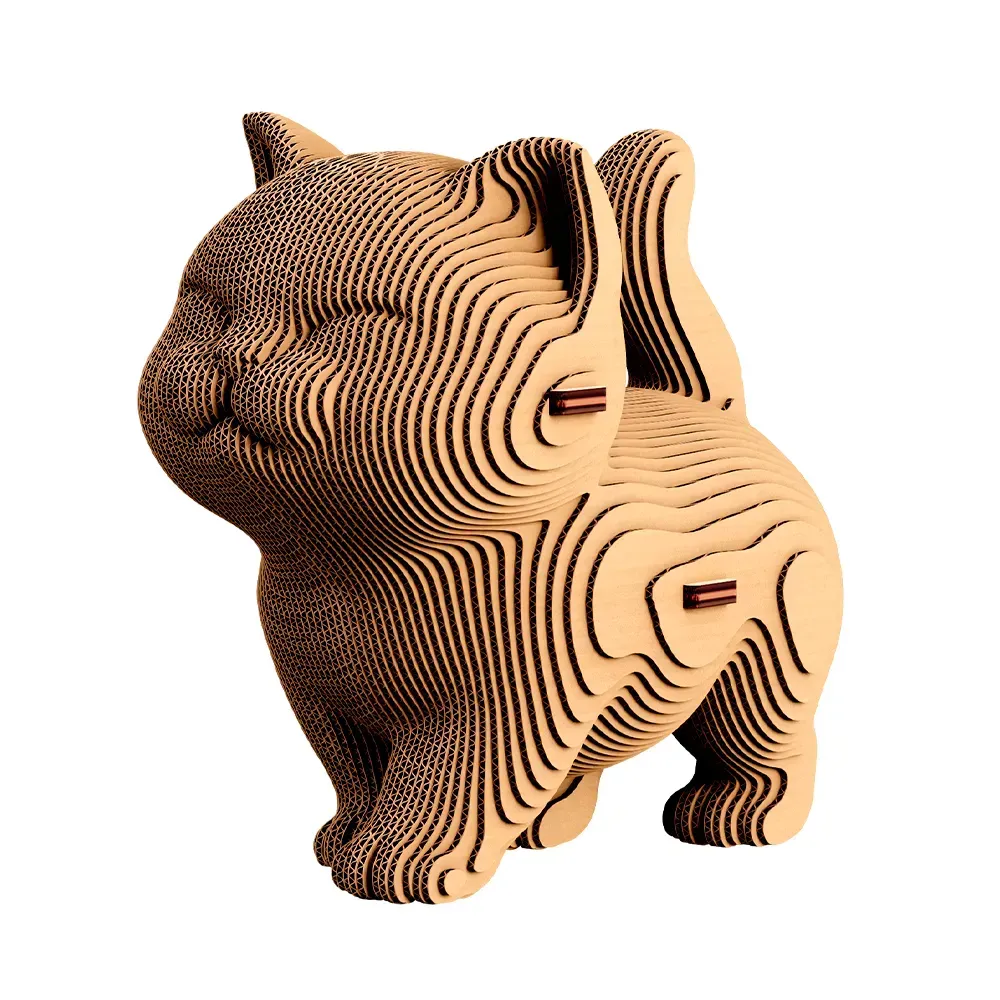 Картонний конструктор "Cartonic 3D Puzzle KITTENS TRIO", CARTKITTENS 3