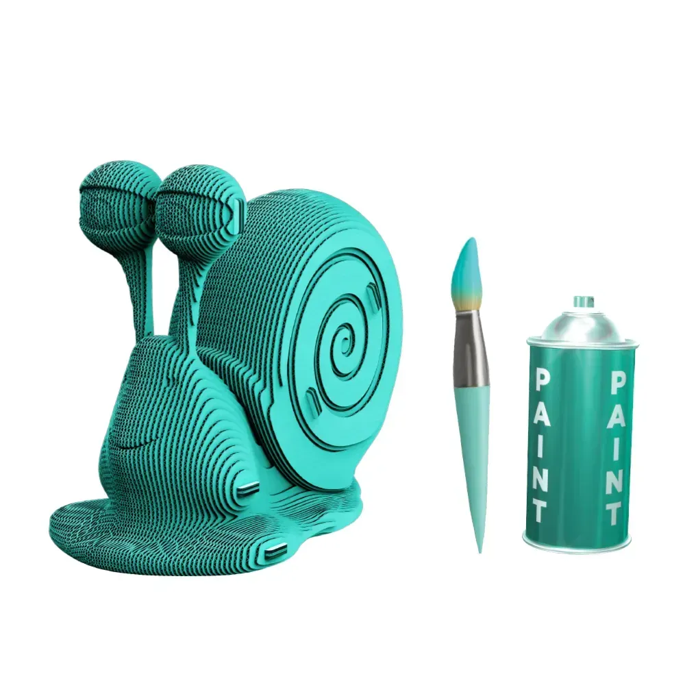 Картонный конструктор "Cartonic 3D Puzzle SNAIL", CARTSNAIL 4